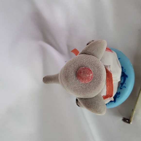 Babar Flocked Elephant Sailor with swim tube vintage 60s? Rare - Picture 8 of 9